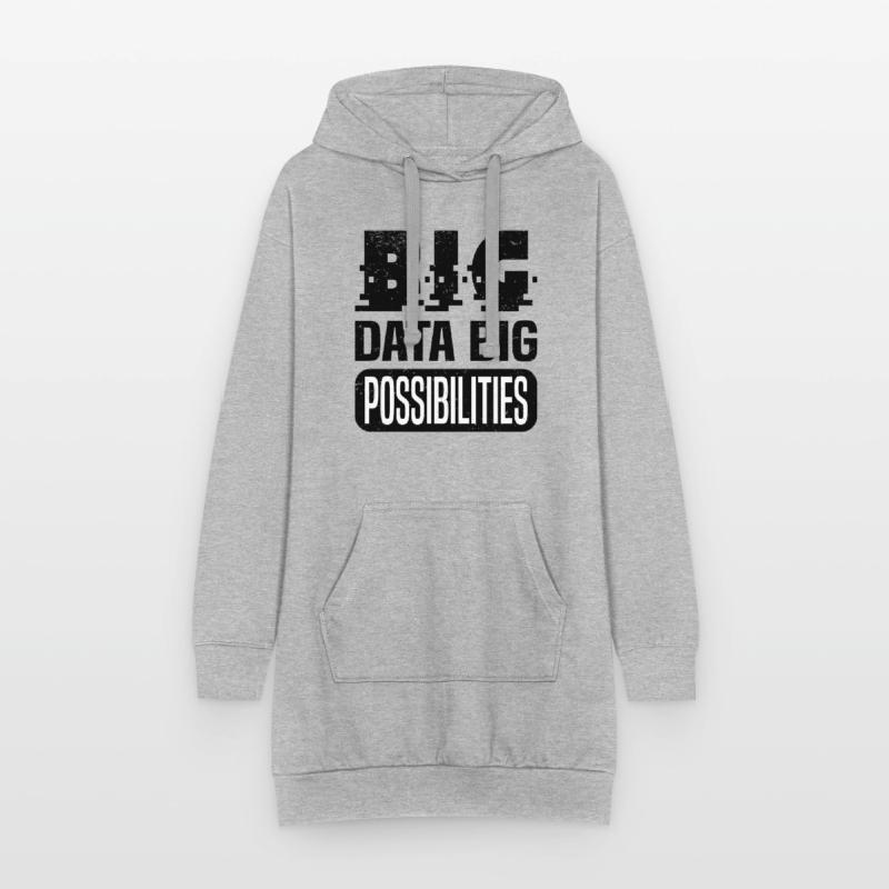 Internet Des Objets IOT Programmeur Admin IT Sweat-shirt à capuche long Femme