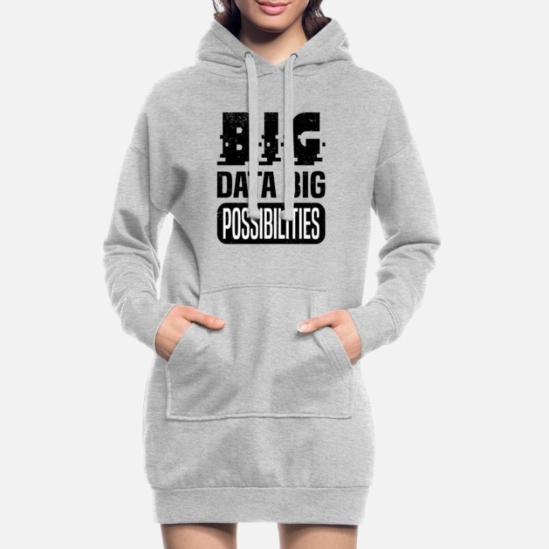 Internet Des Objets IOT Programmeur Admin IT Sweat-shirt à capuche long Femme