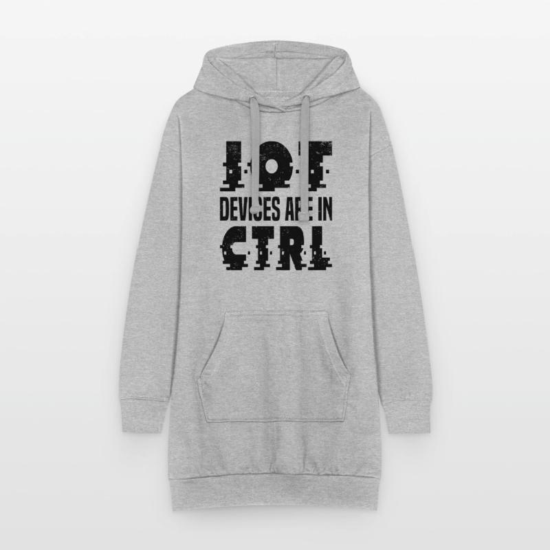 Internet Des Objets IOT Programmeur Admin IT Sweat-shirt à capuche long Femme