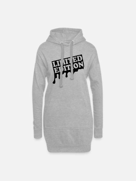 limited edition graffiti 2ke - Hoodie Dress - heather grey