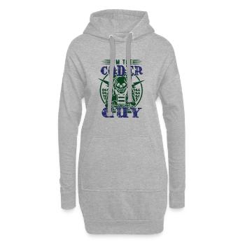 I'm The Coder Guy - Hoodie Dress - heather grey - Front
