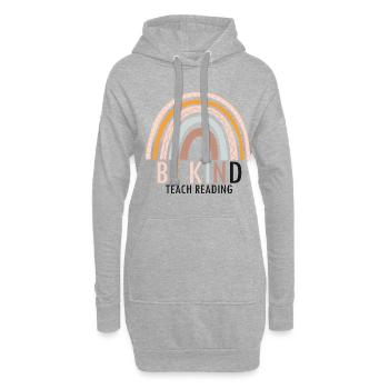 Professeur de dyslexie pour les thérapeutes de Legathenia - Sweat-shirt à capuche long Femme - gris chiné - Devant