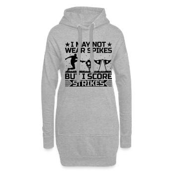 Footgolf Player Foot Golf Footgolfers Foot spielen - Hoodie-Kleid - Grau meliert - Vorne