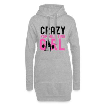 Aptitude - Sweat-shirt à capuche long Femme - gris chiné - Devant