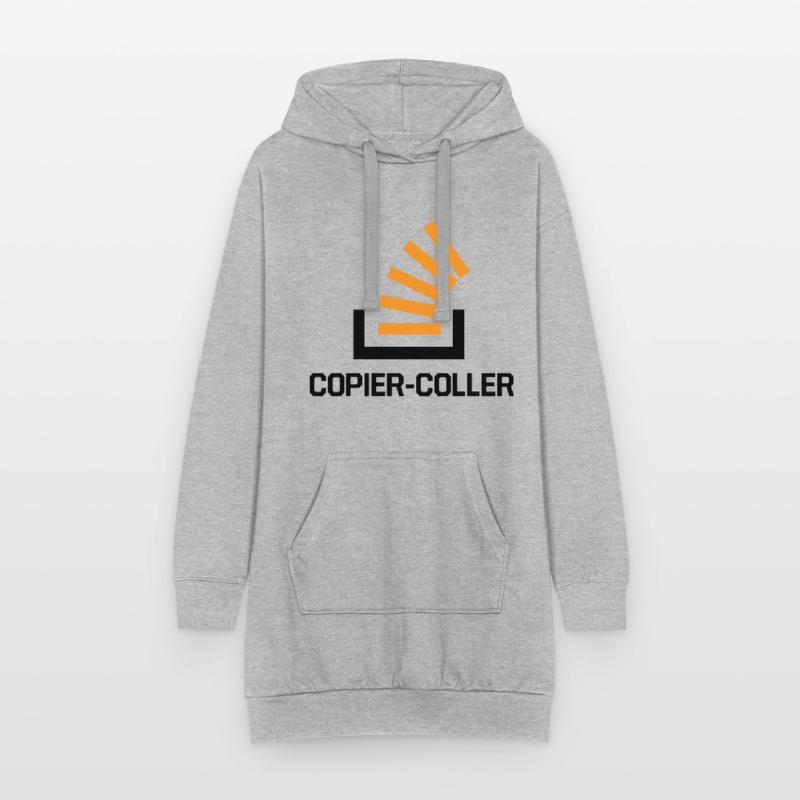 Copier Coller Programmer Software Developer Nerd G Hoodie-Kleid