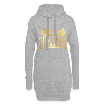 Limited Edition Krone - Sweat-shirt à capuche long Femme - gris chiné - Devant