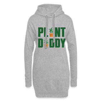 Plant Daddy Graphic Gardener Gardening Horticultur - Hoodie-Kleid - Grau meliert - Vorne