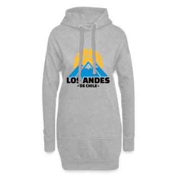 Chile - Hoodie-Kleid - Grau meliert - Vorne