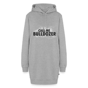 Conception de démolition de maisons et rénovation de maisons - Sweat-shirt à capuche long Femme - gris chiné - Devant