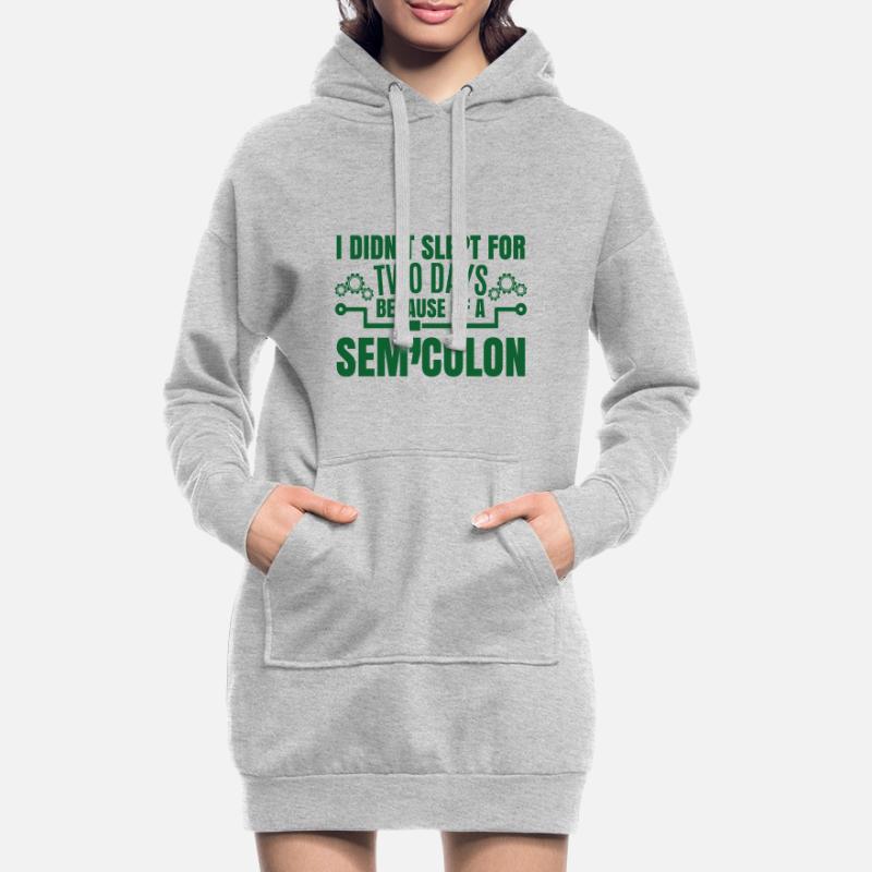 Funny Coding Humor Coder Informatic Hoodie Dress