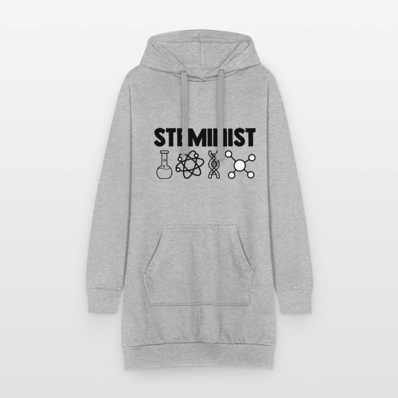 Steminist Software Developer Coder Nerd Conmputer Hoodie-Kleid