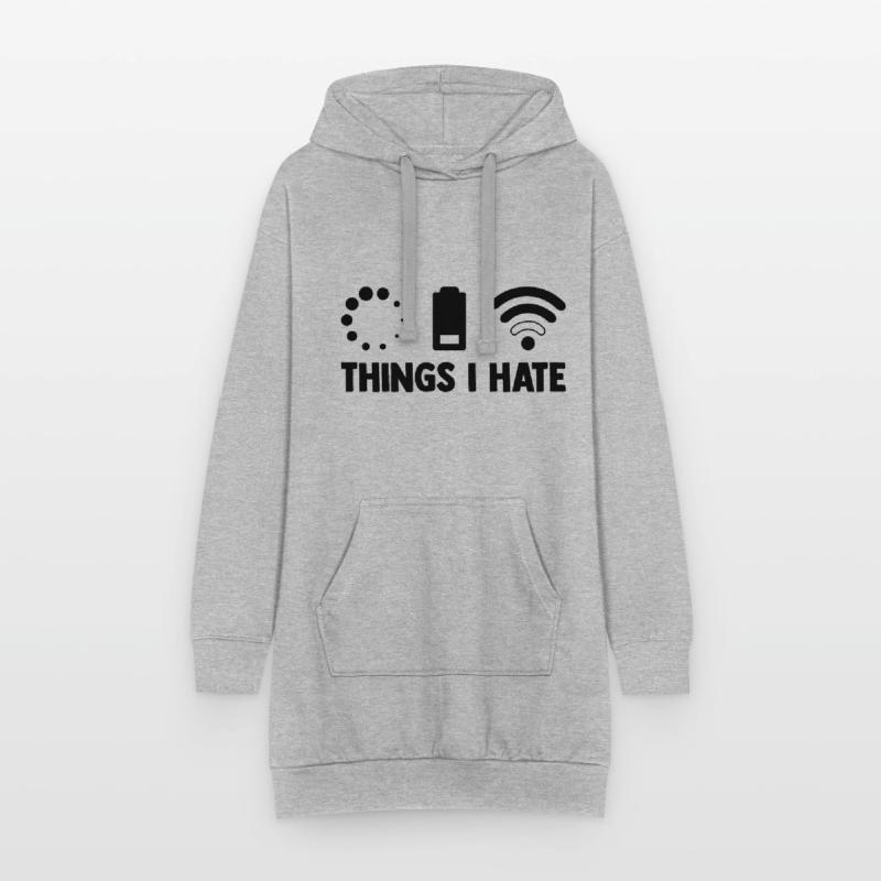 Things I Hate Programmer Coder Coding Developer So Hoodie-Kleid