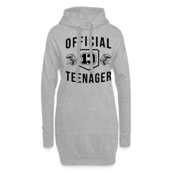 Official 13 Years Teenager Birthday 13 for Gamer - Hoodie-Kleid - Grau meliert - Vorne