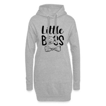 baby boss kleiner - Hoodie-Kleid - Grau meliert - Vorne