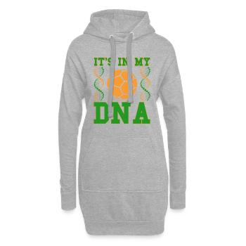 Sport d’équipe irlandais Football gaélique Football gaélique Gälisc - Sweat-shirt à capuche long Femme - gris chiné - Devant