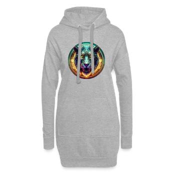 422 CC LIONLITY NFT CLG Pro 1 - Hoodie-Kleid - Grau meliert - Vorne