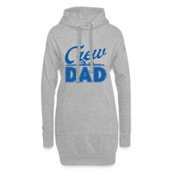 Mannschaft Rudern Mannschaft Ruderer Rudermannscha - Hoodie-Kleid - Grau meliert - Vorne