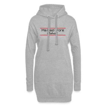 Kemalpaşa makriali Noğedi Hopa Lazca Lazisch - Hoodie-Kleid - Grau meliert - Vorne