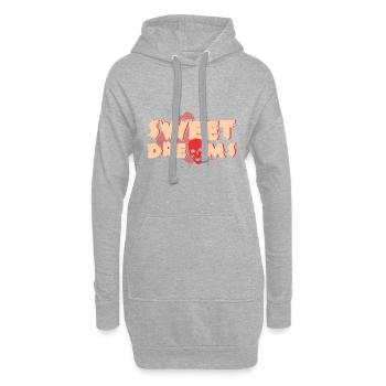 Creepy Movies Film d’horreur Scary Movie Gift - Sweat-shirt à capuche long Femme - gris chiné - Devant