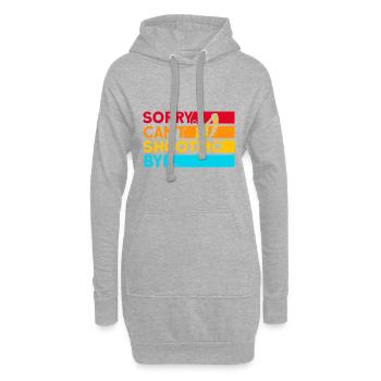 Schießsport Tontaubenschießen Tontaubenschießen Ge - Hoodie-Kleid - Grau meliert - Vorne