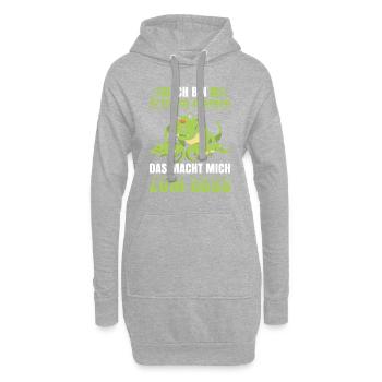 Ich Bin Älterer Bruder Das Macht Mich Zum Boss - Hoodie-Kleid - Grau meliert - Vorne