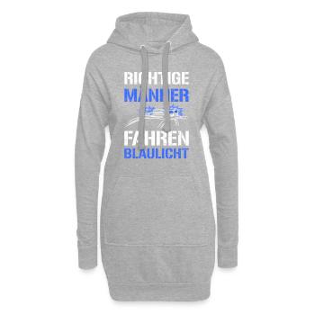 Erste Hilfe Für Ersthelfer Rettungssanitäter Sanit - Hoodie-Kleid - Grau meliert - Vorne