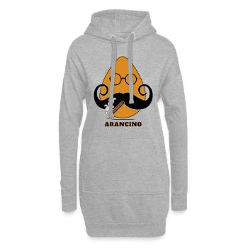 Arancino Sicilian specialità - Hoodie-Kleid - Grau meliert - Vorne