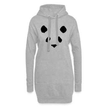 PANDABÄR PANDA - Hoodie-Kleid - Grau meliert - Vorne
