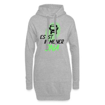 Bus Busfahrer Schulbus Autobus Busfahrerin - Hoodie-Kleid - Grau meliert - Vorne