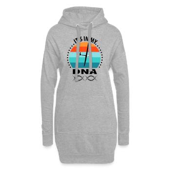 Planeur Vol planeur Planeur Volant - Sweat-shirt à capuche long Femme - gris chiné - Devant