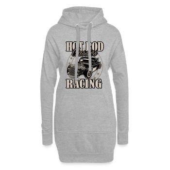 Hot Rod Classics Racing Hotrod - Hoodie-Kleid - Grau meliert - Vorne