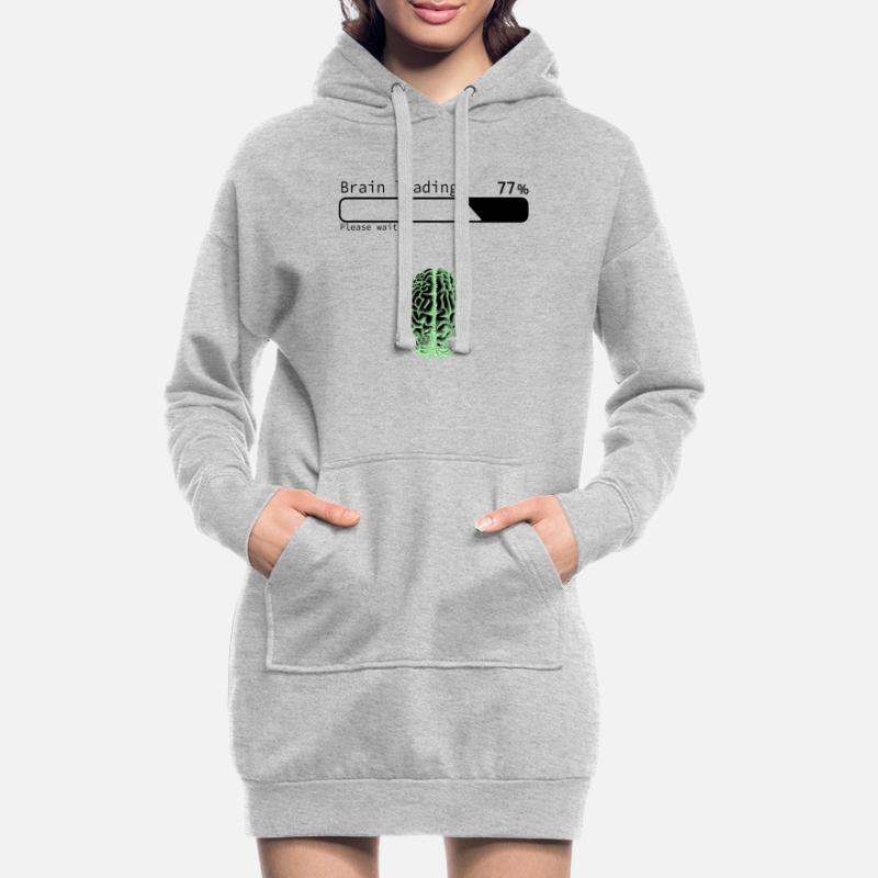 Brain Loading Hoodie Dress