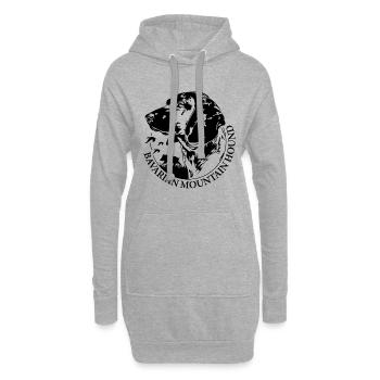 BAVARIAN MOUNTAIN HOUND Chiens de chasse Wilsigns - Sweat-shirt à capuche long Femme - gris chiné - Devant