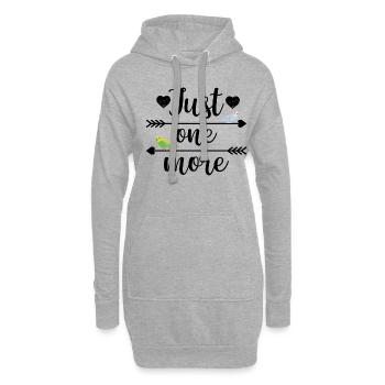 Budgie - Hoodie Dress - heather grey - Front