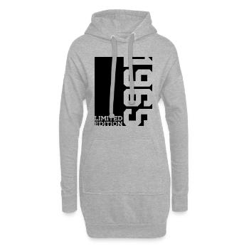 ÉDITION LIMITÉE 61E ANNIVERSAIRE 1965 - Sweat-shirt à capuche long Femme - gris chiné - Devant