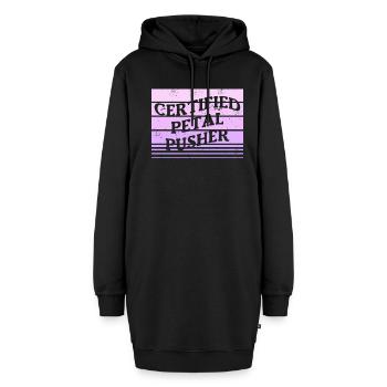 Fleuriste certifiée Petal Pusher Floral Arrangement - Sweat-shirt à capuche long Femme - noir - Devant