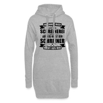 Schreiner Geschenkideen - Hoodie-Kleid - Grau meliert - Vorne