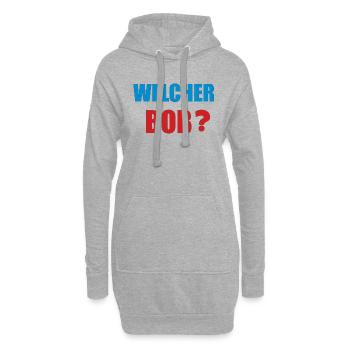 welcher bob - Hoodie-Kleid - Grau meliert - Vorne