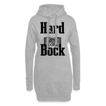 Hardrock Bock - Hoodie-Kleid - Grau meliert - Vorne