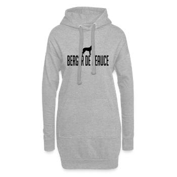 BERGER DE BEAUCE Hunderasse Hunde Hund Wilsigns - Hoodie-Kleid - Grau meliert - Vorne