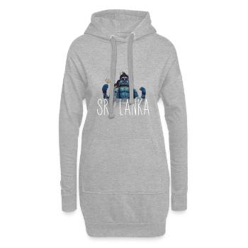 Sri Lanka Buddha Vacation Temple Amérique centrale Om - Sweat-shirt à capuche long Femme - gris chiné - Devant