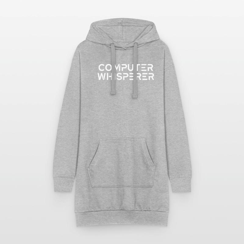 Admin Administrator IT Systemelektroniker Coding Hoodie-Kleid