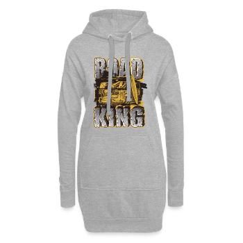 Road King Auto Tour - Hoodie-Kleid - Grau meliert - Vorne