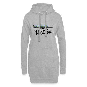 Drapeau de la Suède Scandinavie Drapeau suédois - Sweat-shirt à capuche long Femme - gris chiné - Devant