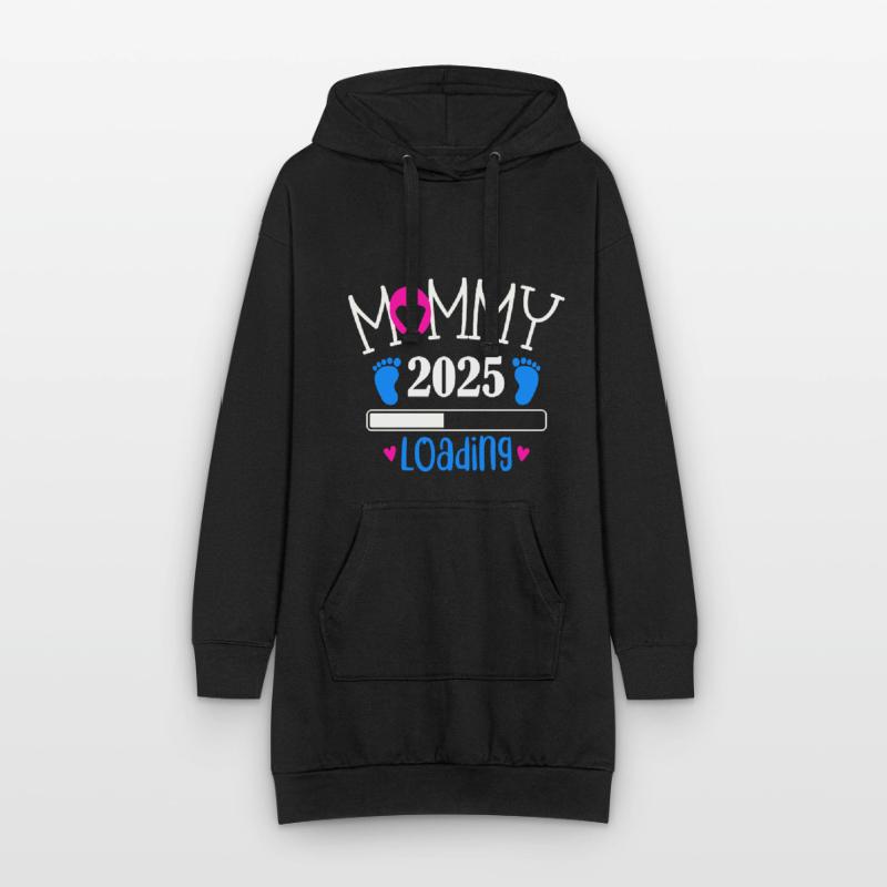 Mutter 2025 loading, Ich werde 2025 Mutter Hoodie-Kleid