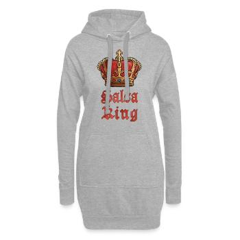 Salsa King Paar Matching - Hoodie-Kleid - Grau meliert - Vorne