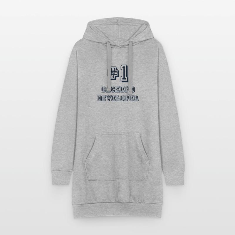 #1 Backend Developer Coder Engineer Software Hoodie Dress
