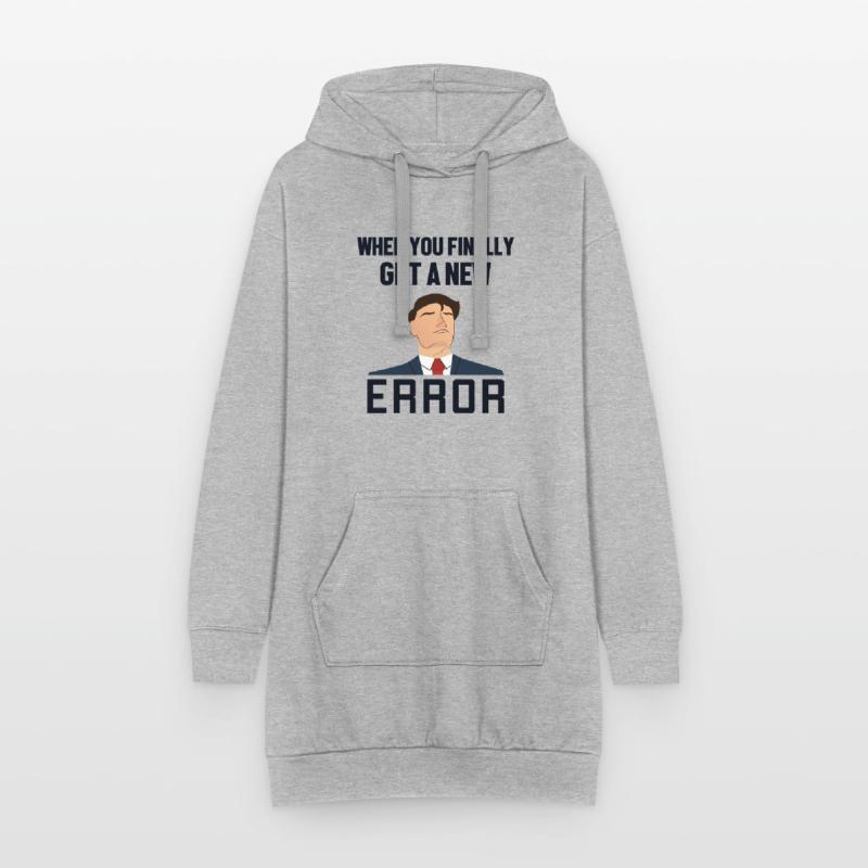 Get a New Error Engineer Full Stack Coder Hoodie Dress