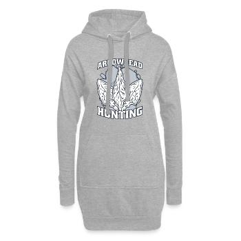 Arrowhead Hunting Jagdspitzen Arrowhead Hunter - Hoodie-Kleid - Grau meliert - Vorne