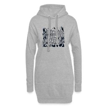 Conseils de chasse sans vergogne pour les thésauriseurs de flèches - Sweat-shirt à capuche long Femme - gris chiné - Devant